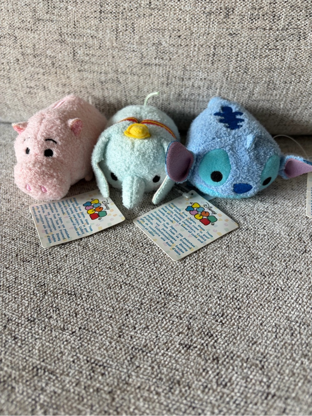 Tsum Tsum Bundle of Three, Stitch, Dumbo, and Hamm